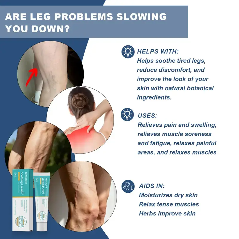Herbal Leg & Hand Relief Cream for Vein Repair - Image 3