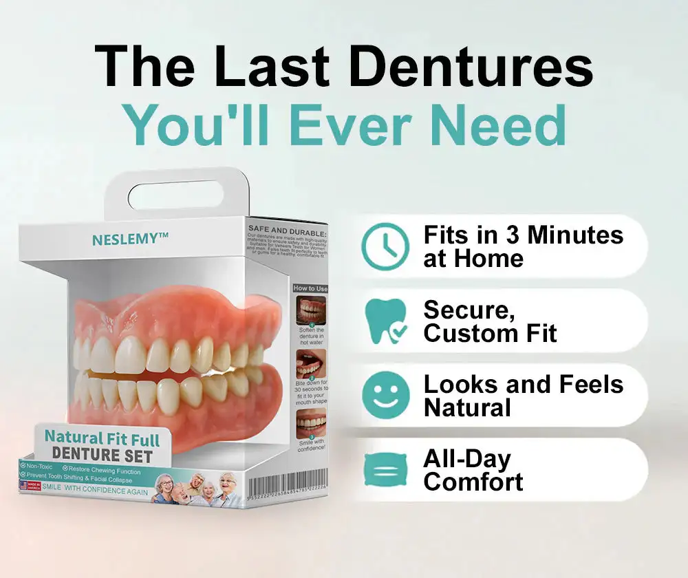 Natural Fit Full Denture Set - Image 8
