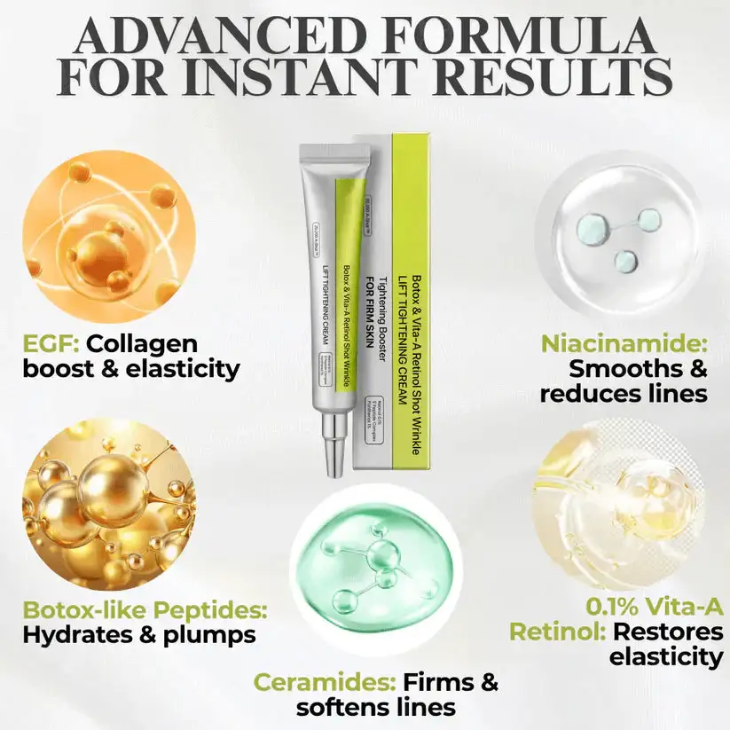 Advanced Peptide Botox-Style + Vita-A Retinol Lifting Renewal Cream