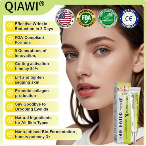 Advanced Peptide Botulinum-Style Vita-A Retinol Lifting Renewal Cream Today Only 70 OFF - Image 6