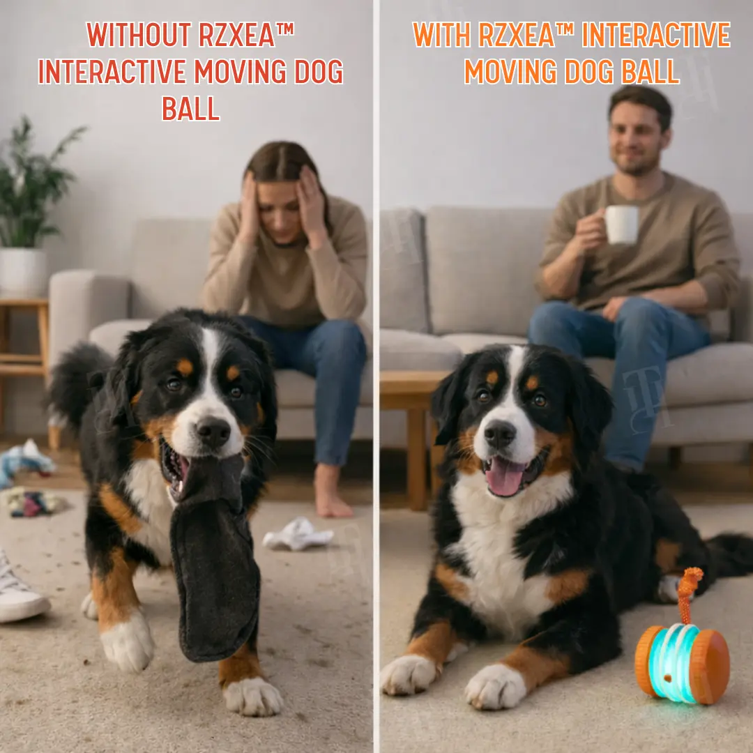 Interactive Moving Dog Ball (๐๐% ๐๐ฝ๐ฝ ๐๐ก๐๐ฆ ๐๐ก ๐ญ๐ฌ ๐ ๐๐ก๐จ๐ง๐๐ฆ) - Image 2