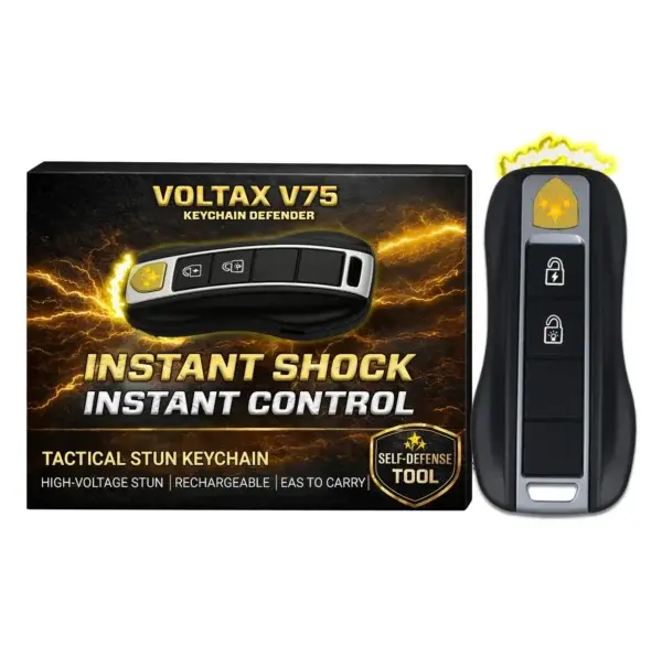 Voltax ShockForce 75M Stun Car Keychain - 2026 Flash Sale 75% OFF ️