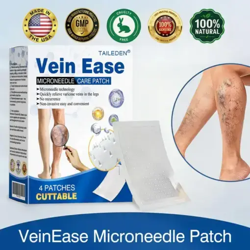 VeinEase Microneedle Care PatchInstant Relief, Long-Term Results