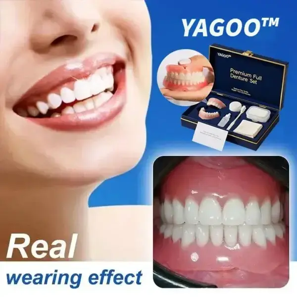 Medical Full Denture with Strong Suctiond - Image 3