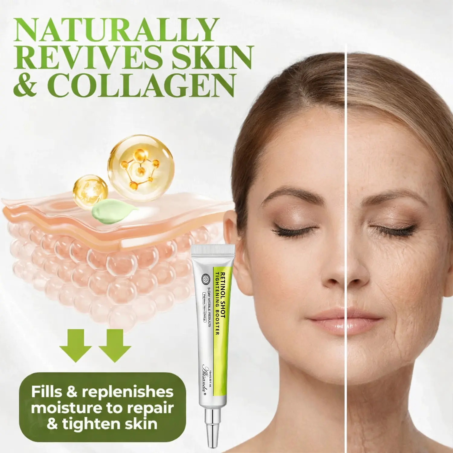 Neuro-Peptide & Retinol Wrinkle-Lift Firming Cream- Last Day Promotion 70% OFF - Image 3