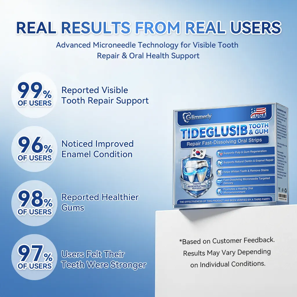 Tideglusib Fast‑Dissolving Tooth & Gum Repair Oral Strips - Image 8