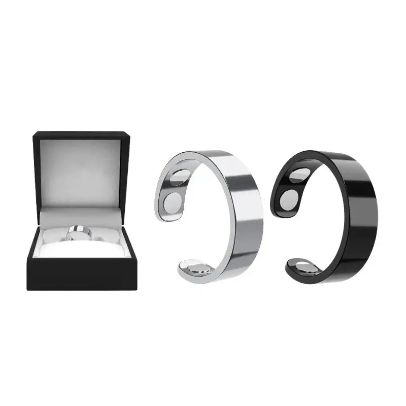 Magnetic Ring - Elegant Stainless Steel Ring - Magnet Rings - Image 20