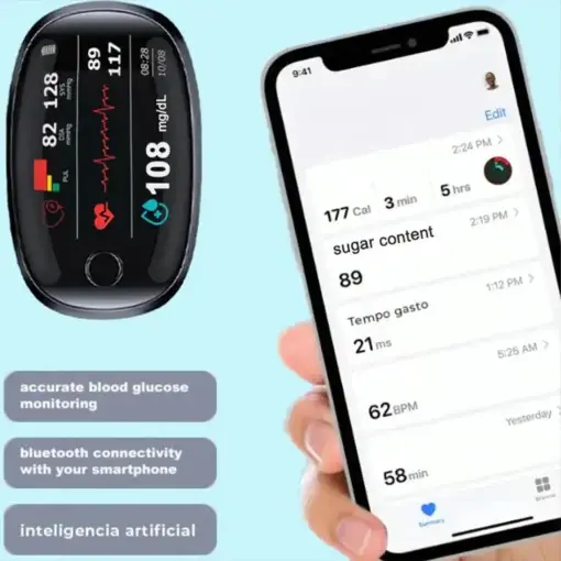 Non-Invasive Blood Glucose Meter 99.9% Accuracy - Image 4