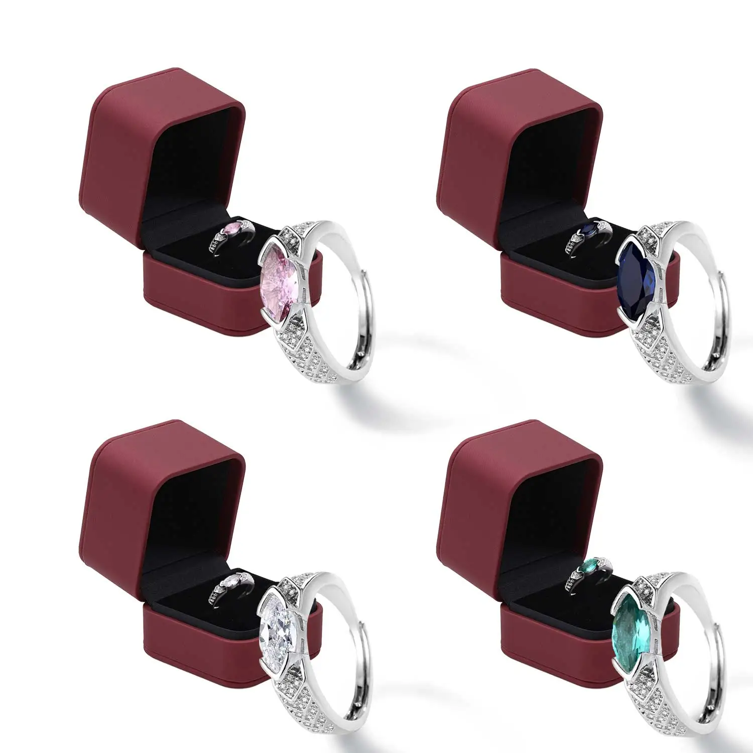 Magnetology Moissanite Diamond Ring - Image 8