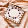 HealthyVibe Moonstone Amethyst Bracelet