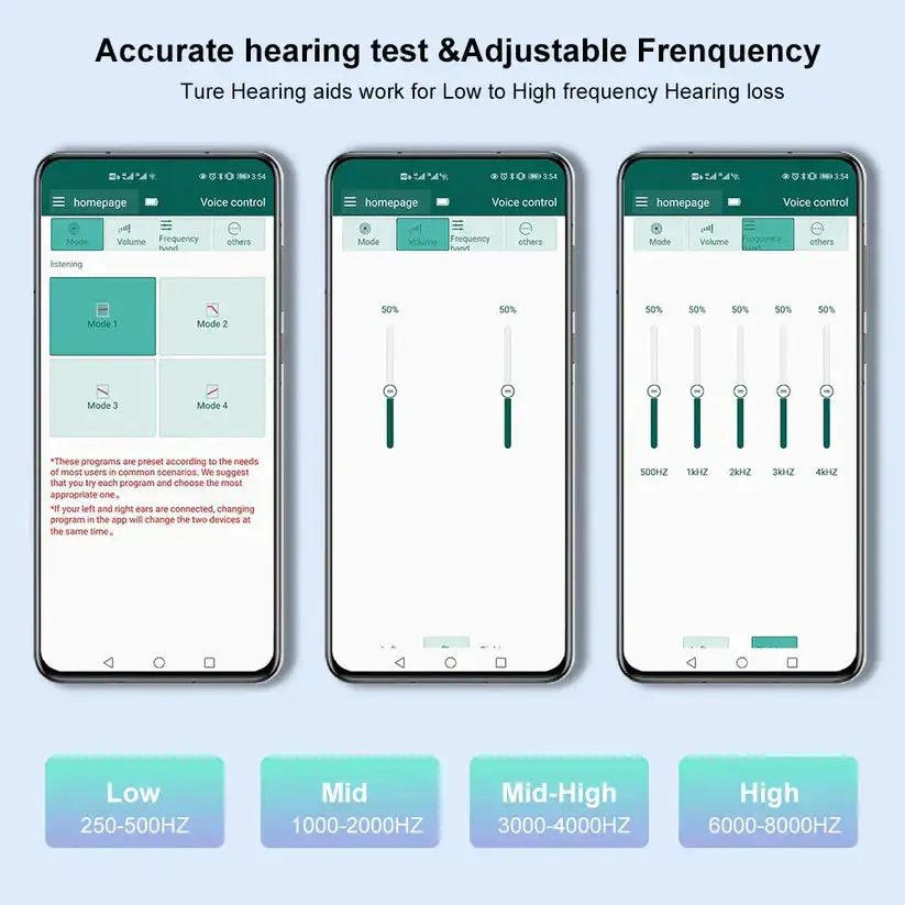 Smart AI Hearing Aids with Magnetic Charging - Image 4