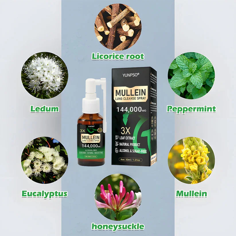 3X Concentrated Mullein Lung Cleanse Spray - Image 4