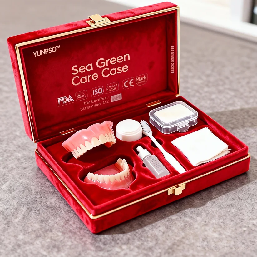 Medical Full Denture with Strong Suctiond Custom-Fit Full Functional Dentures