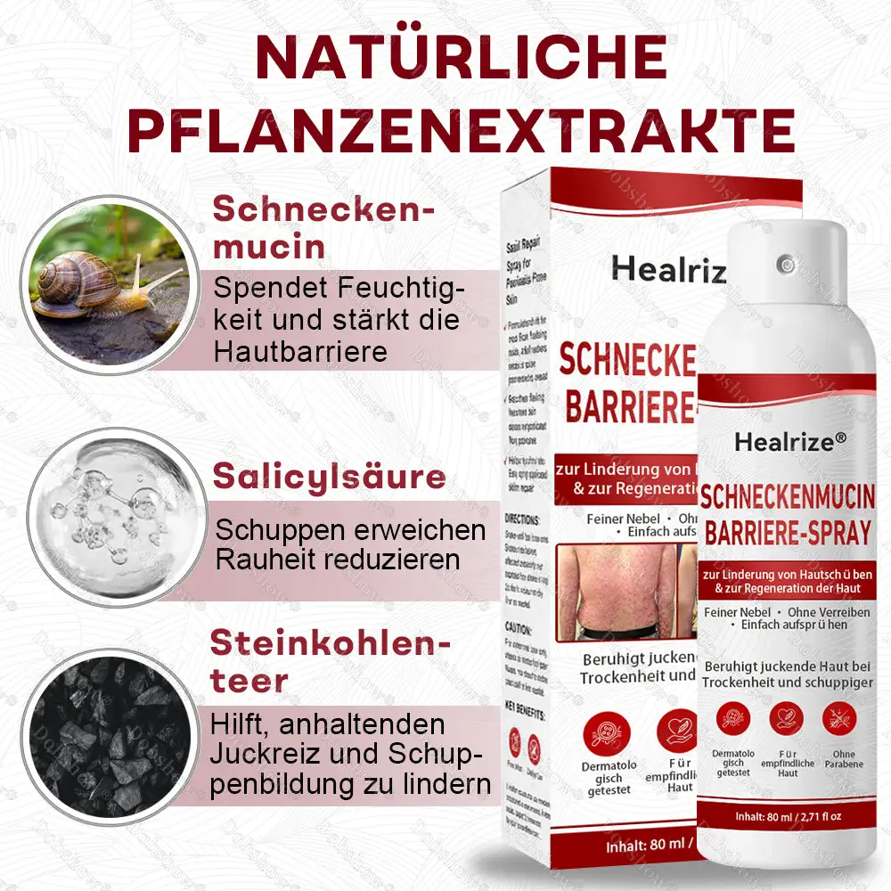 Schneckenmucin-Barriere-Spray zur Linderung von Hautschüben und zur Regeneration der Haut-𝘿𝙚𝙪𝙩𝙨𝙘𝙝𝙡𝙖𝙣𝙙𝙨 𝙉𝙧. 1 𝙨𝙥𝙧ü𝙝𝙗𝙖𝙧𝙚 𝘽𝙖𝙧𝙧𝙞𝙚𝙧𝙚-𝙋𝙛𝙡𝙚𝙜𝙚 𝙗𝙚𝙞 𝙋𝙨𝙤𝙧𝙞𝙖𝙨𝙞𝙨 - Image 4
