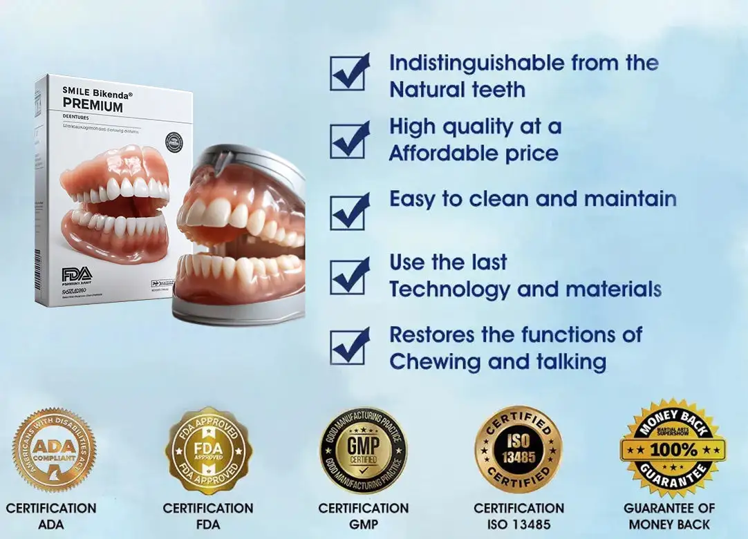 Advanced Customized Full Denture Set - Image 4