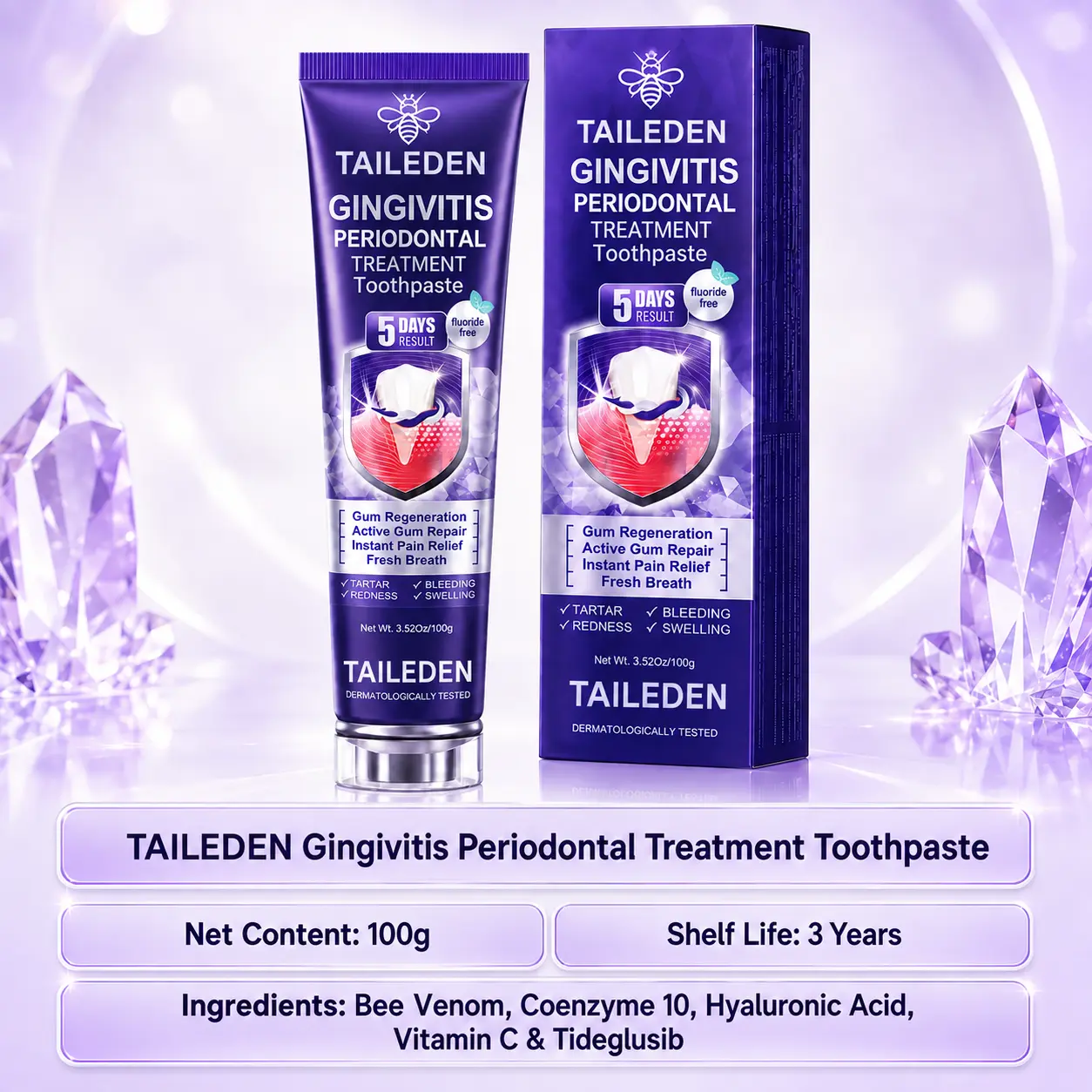 Gingivitis Periodontal Treatment Toothpaste - Image 12