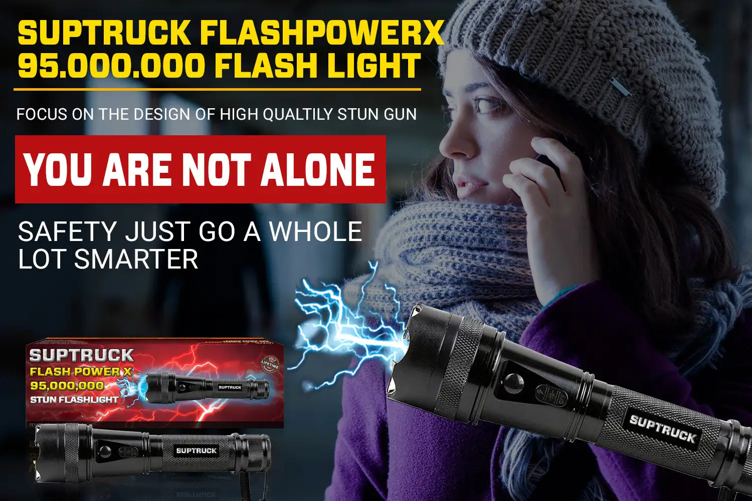 Flash Power X95 Hi-Tech Flashlight - Image 3