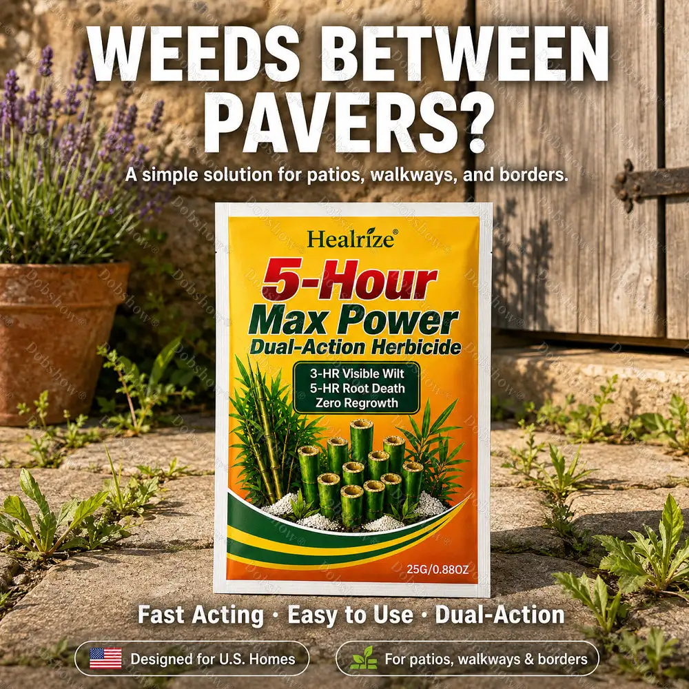 Newly Upgraded 5-Hour Max Power Broadcast Herbicide Granules