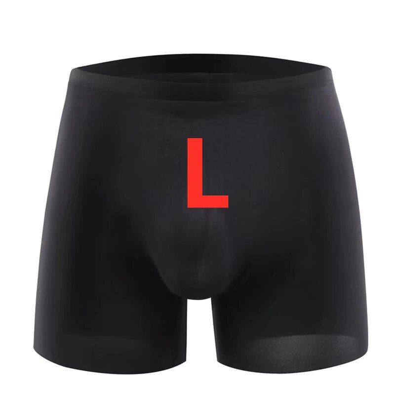 3 PCS Mens Ice Silk Breathable Underwear - Image 6