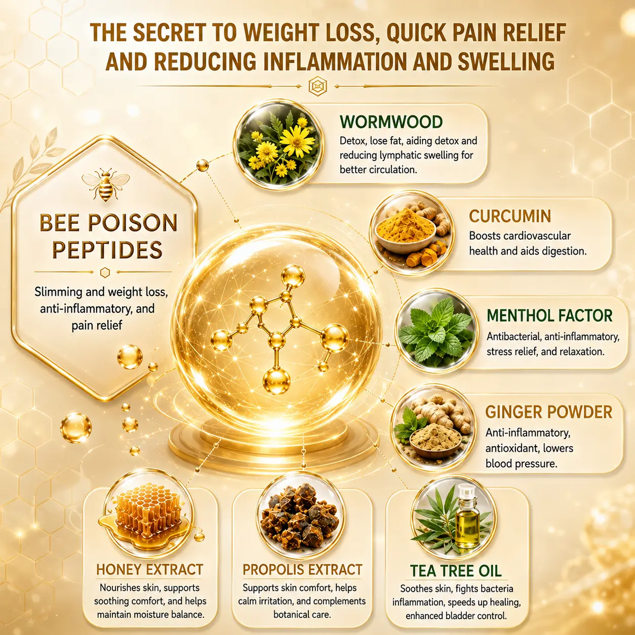 Bee Venom Ginger & Honey Foot Pads - Image 6