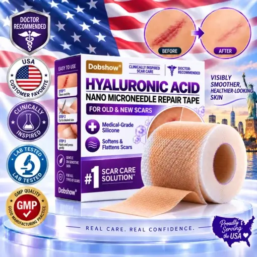 Medical-Grade Nano Microneedle Scar Repair Tape
