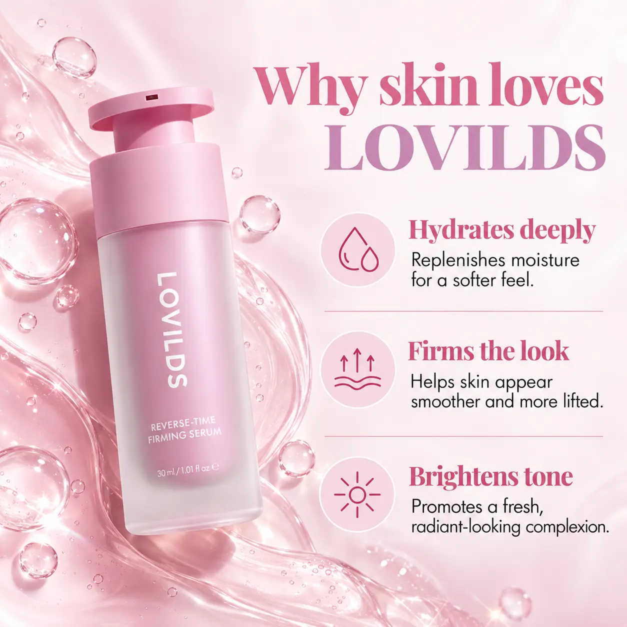 LOVILDS Reverse-Time Firming Serum - Image 5
