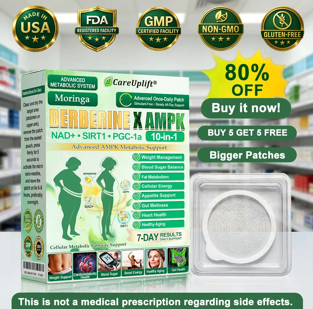 MetaboX 10-IN-1 Berberine AMPK Patch