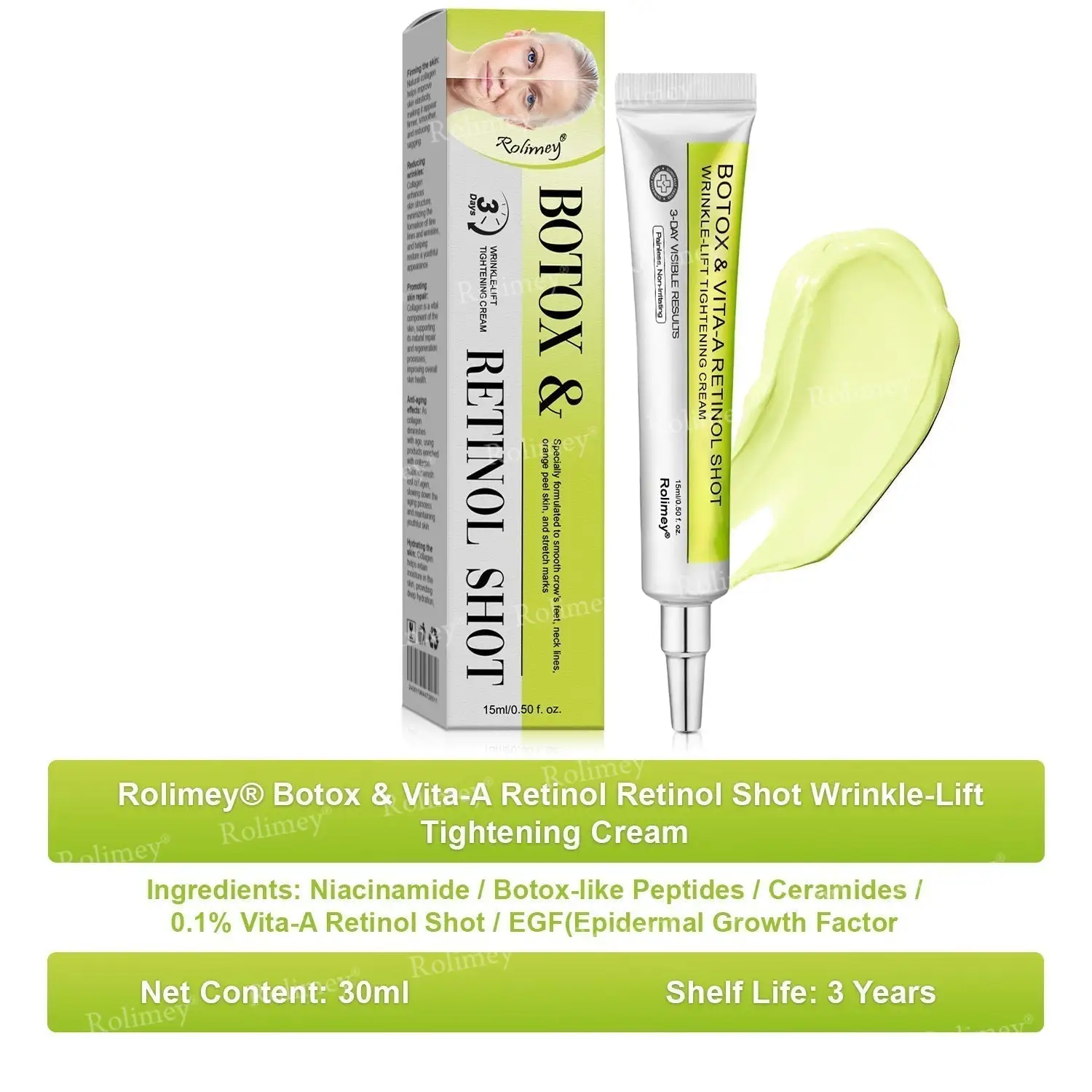 Botox & Vita-A Retinol Shot Wrinkle-Lift Tightening cream - Image 19