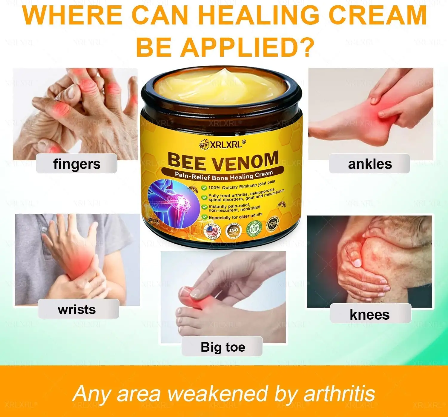 💞💞 Bee Venom Pain-Relief Bone Healing Cream - Image 8